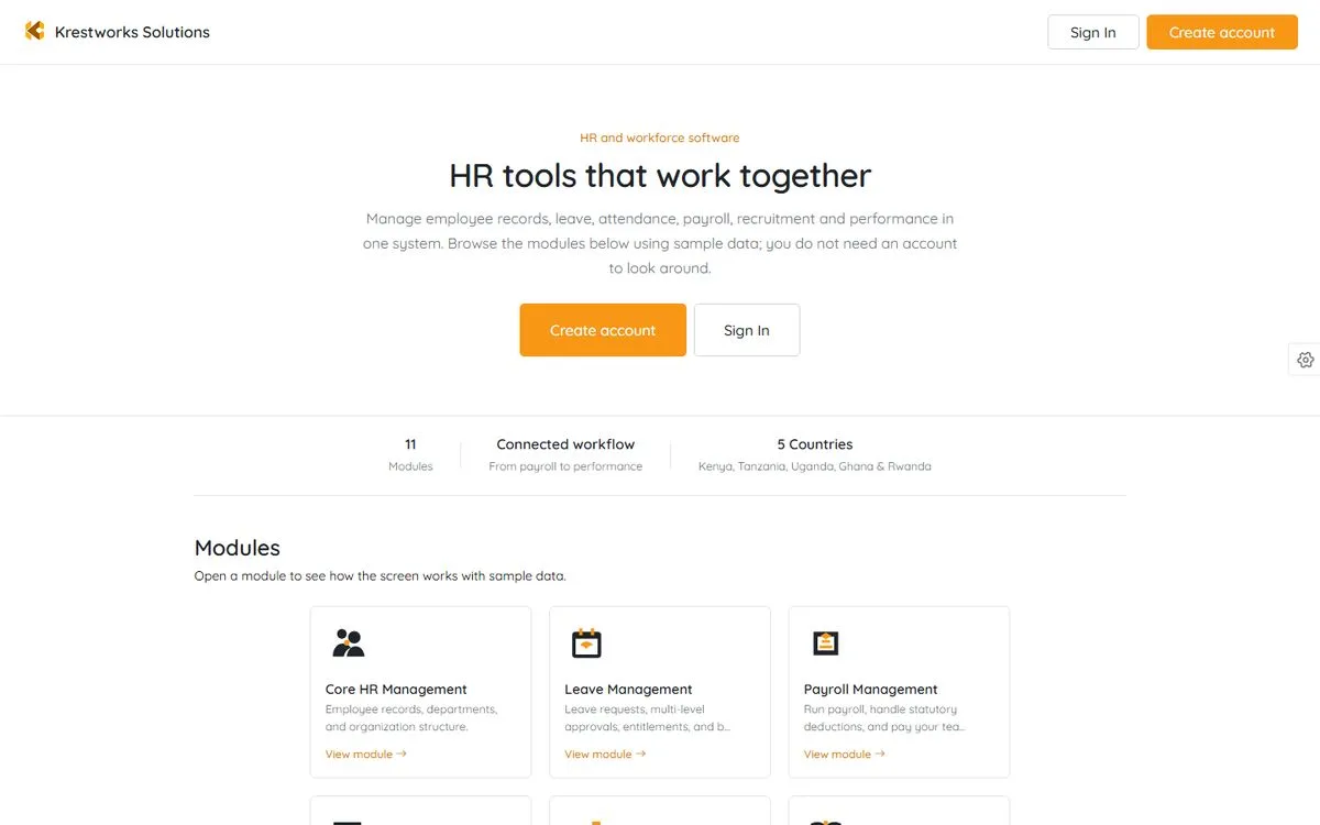 Krestworks Platform