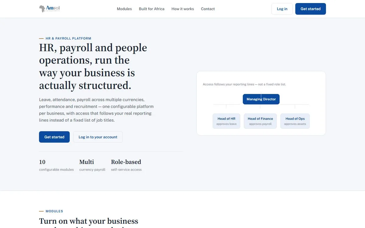 HR & Payroll Platform